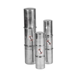 Ganza simple alu grand - (7 x 32cm)